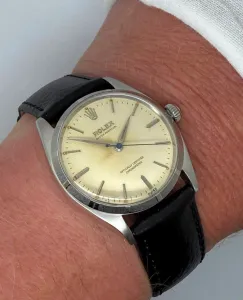 Rolex Oyster Perpetual 34mm Stainless Steel Original Dial 6565 1957