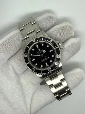 Rolex Submariner No Date 40mm Stainless Steel Black Dial & Bezel Oyster Bracelet 14060M 2003