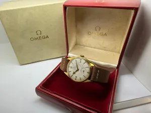 Omega Ranchero 36mm Steel / Gold-Capped Honeycomb Dial PK 2990-1  1958
