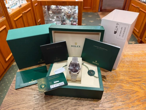 Rolex Datejust Wimbledon 41mm Stainless Steel & 18ct White Gold Jubilee 126334 2026